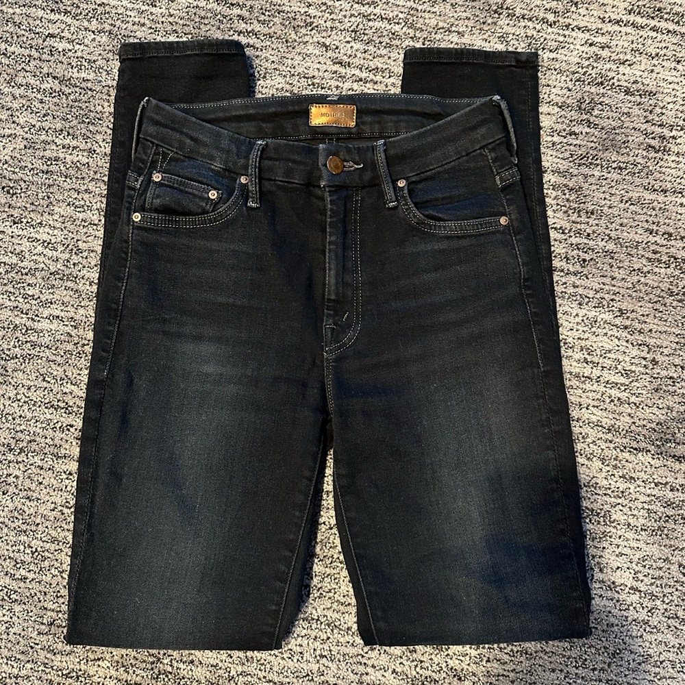Mother dark wash jeans